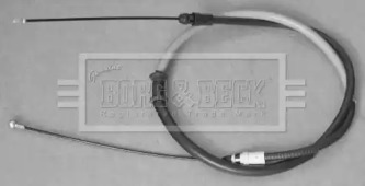 BORG & BECK bkb3733 -  Трос, стояночная тормозная система